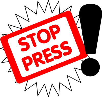 To Request Access To The Folder Please Send Us A Message - Stop Press (400x383)