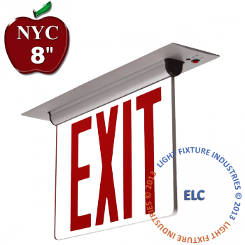 Edge Lit Exit Sign - Emergency Lights And Exit Signs (350x350)