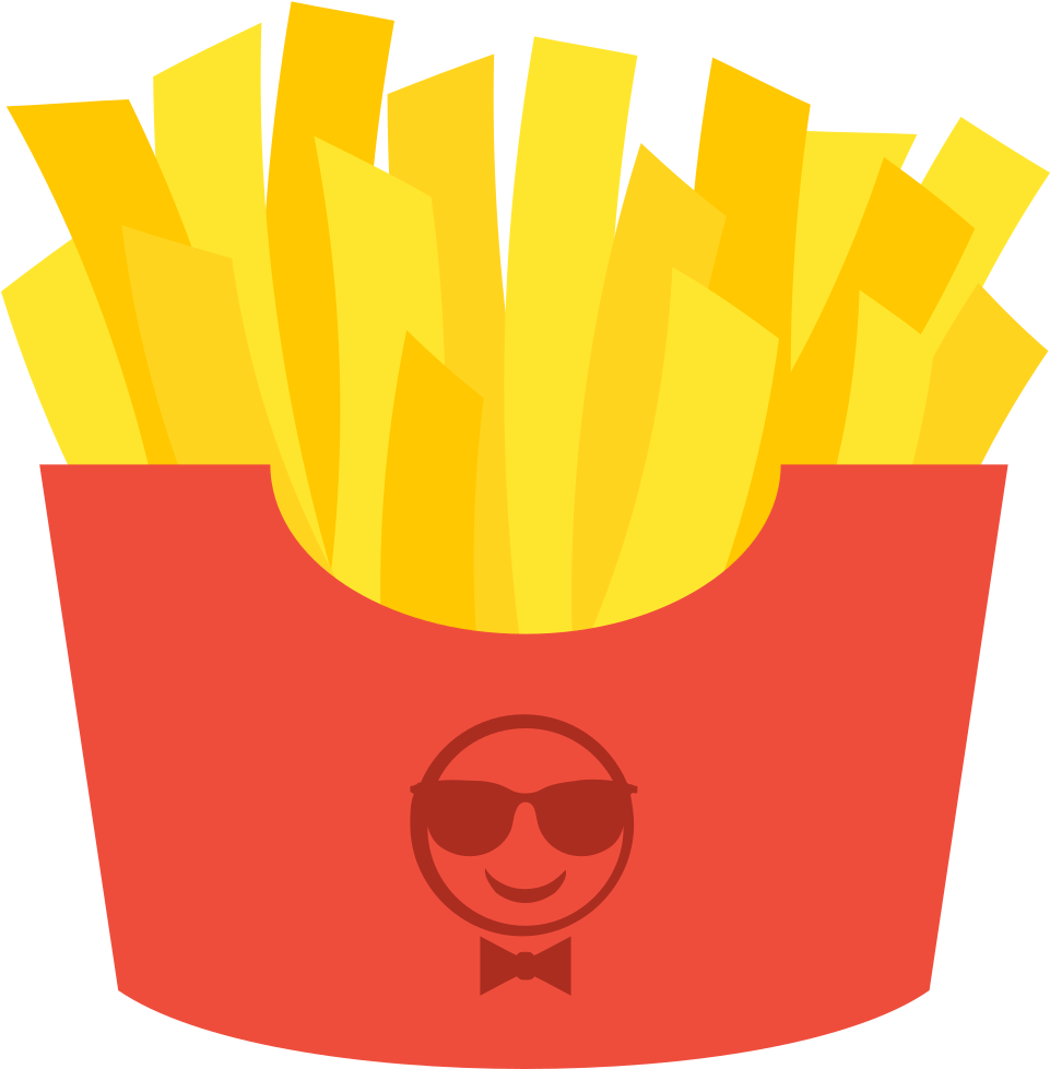 File - Emojione 1f35f - Svg - Fries Emoji (1024x1024)