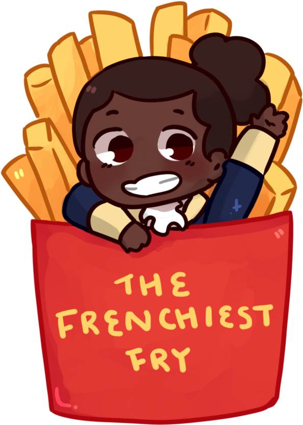 The Frenchiest Fry By Pastel-spell - Lafayette Hamilton Frenchiest Fry (894x894)