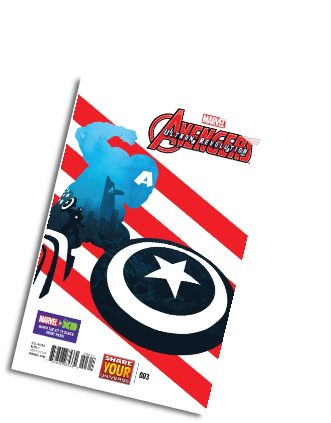 Captain America Clipart Avengers Ultron Revolution - Marvel Universe Avengers: Ultron Revolution #3 (357x440)