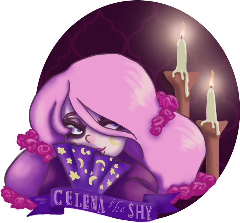 Celena The Shy By Kage-kunoichi - Cartoon (884x814)