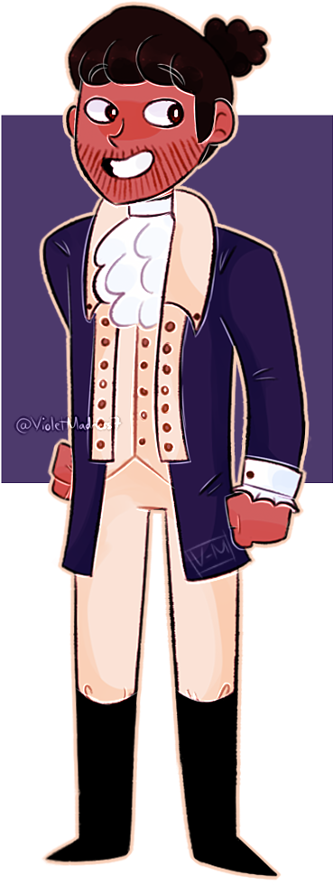 America's Favourite Fighting Frenchman By Violet-madness - Cartoon (774x1032)