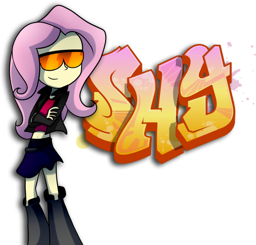 Shy By Fj-c - Fluttershy (894x894)