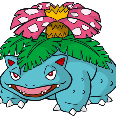 Super Avengers Team - Venusaur Pokemon (480x480)