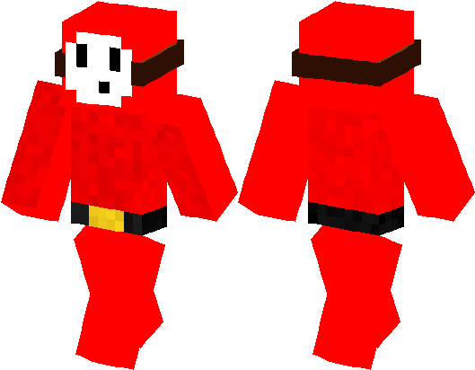 Herobrine Zombie Minecraft Skin (528x418)