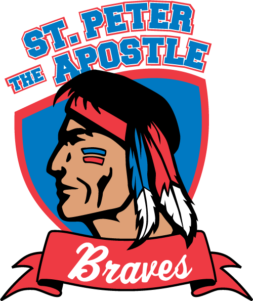 Braves Community - St Peter The Apostle Catholic School Houston Tx (500x595)