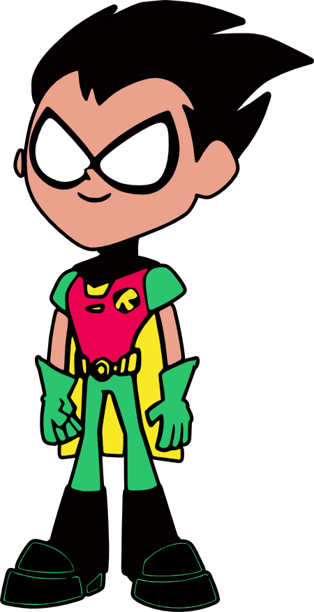 Movies, Personal Use, Teen Titan Go Robin, - Teen Titans Go Characters (450x878)