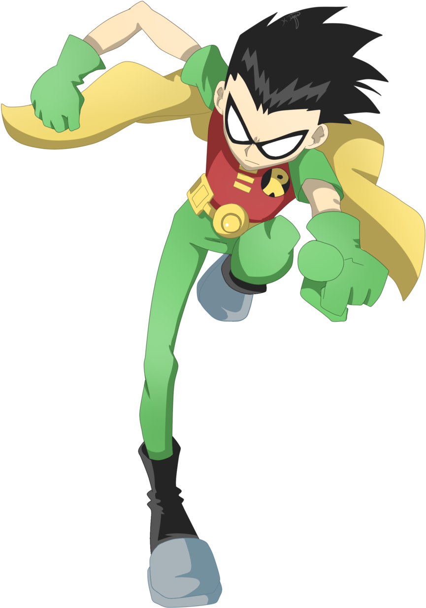 Tt Robin By Uchikun Tt Robin By Uchikun - Ben 10 Drawing Step By Step (900x1260)