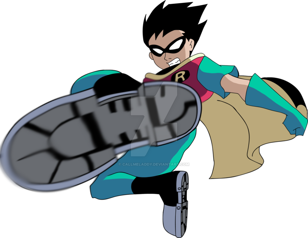 Robin Teen Titans Png (1018x785)
