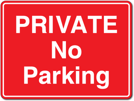 Picture Of Quality Rigid No Parking Sign - Stewart Superior Fb041 Foamboard Sign 400x300mm - No (550x550)