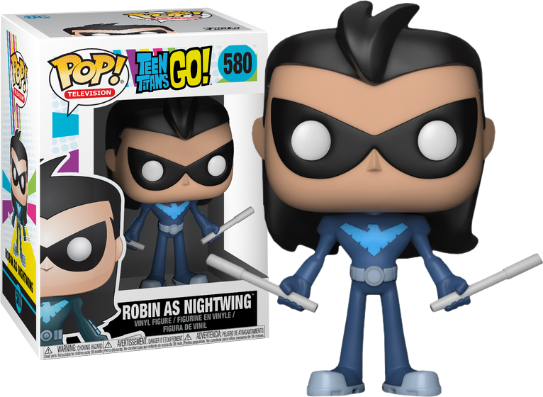 Teen Titans Go - Robin As Nightwing Pop (766x560)