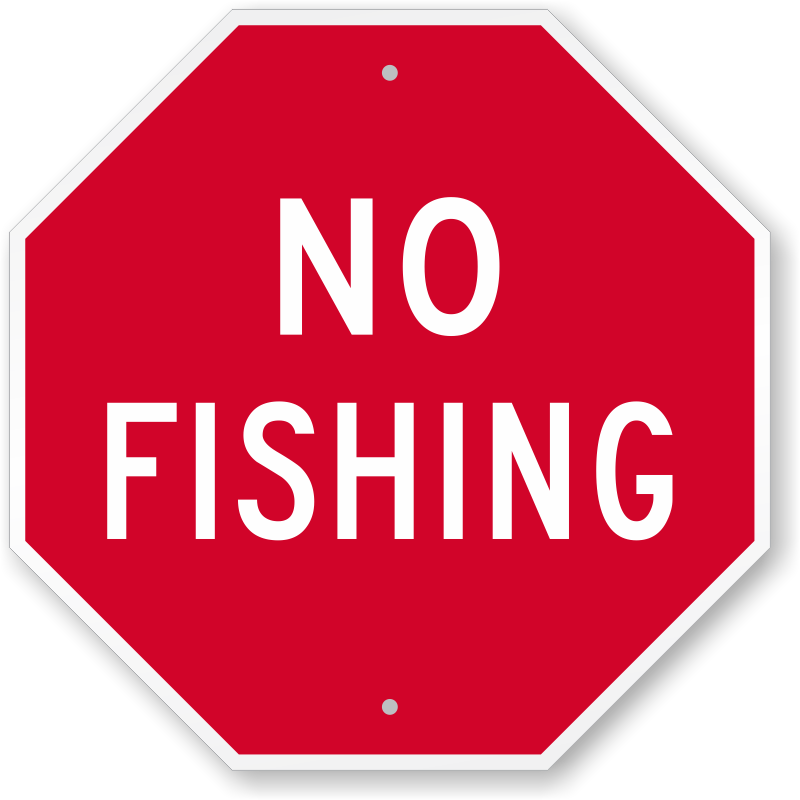 No Fishing Sign No Fishing Sign - No Fishing Sign Png (800x800)