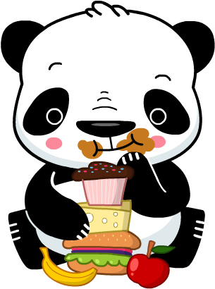 Panda Emoji - Giant Panda (417x417)