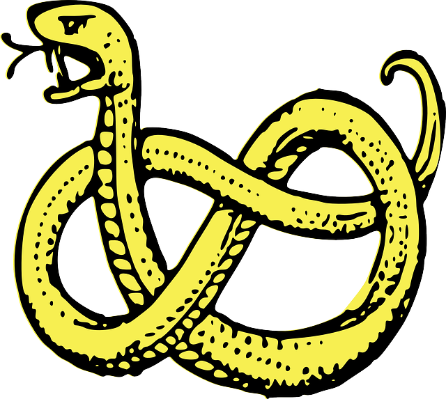 Yellow Rose Clip Art Download - Snake Coat Of Arms (640x573)