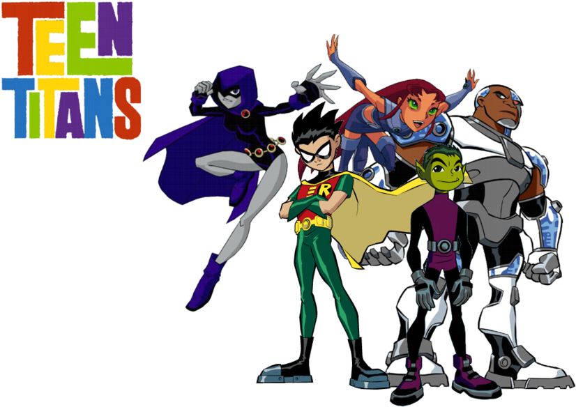 Group Photo By Imperial96 - Teen Titans Official Art (1024x641)