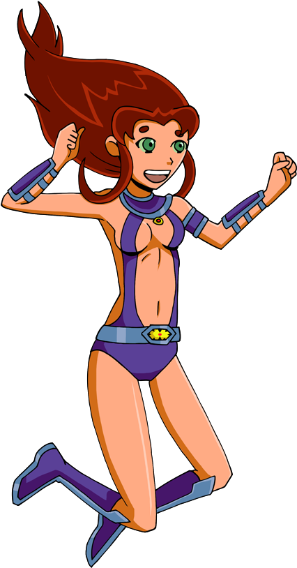 Stafire's Original Outfit By - Original Starfire (548x872)