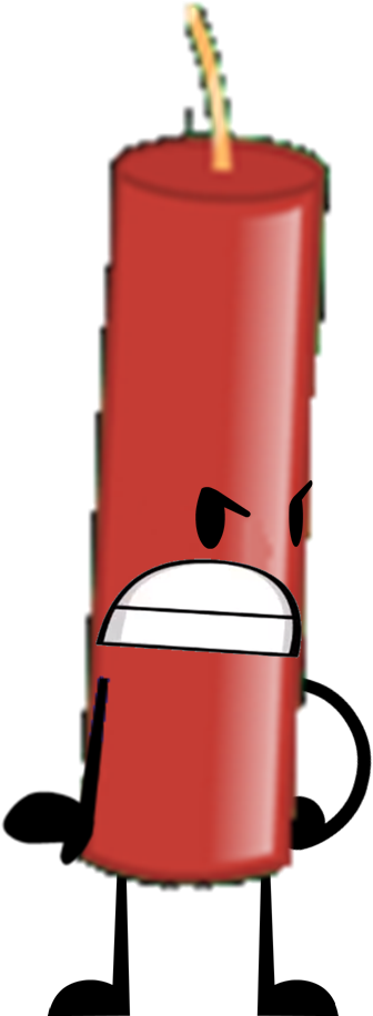 Dynamite Pose - Bfdi Dynamite (371x927)