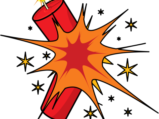 Explosions Clipart Dynamite - Dynamite Explosion Clipart (640x480)