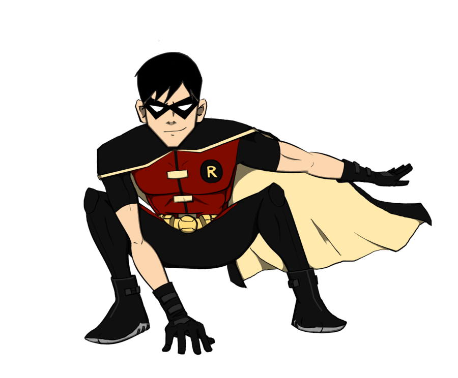 Young Justice Robin Hurt For Kids - Robin Young Justice Png (900x744)