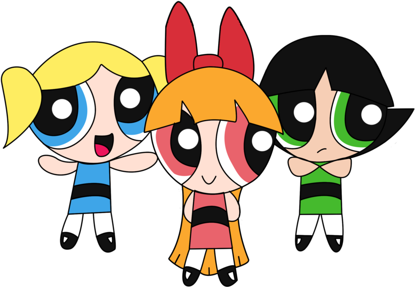 Powerpuff Girls 2012 Download - Cartoon (900x596)