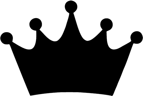 Clipart Crown - Crown Silhouette (500x500)