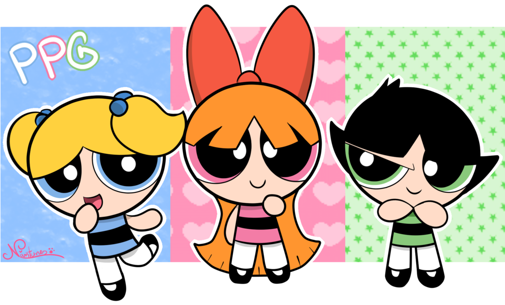 ~the Powerpuff Girls By Nini The Inkling - The Powerpuff Girls (1023x796)
