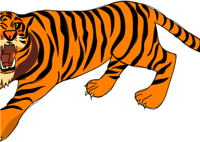 Tiger Head Clipart - Tigre Clip Art (640x480)