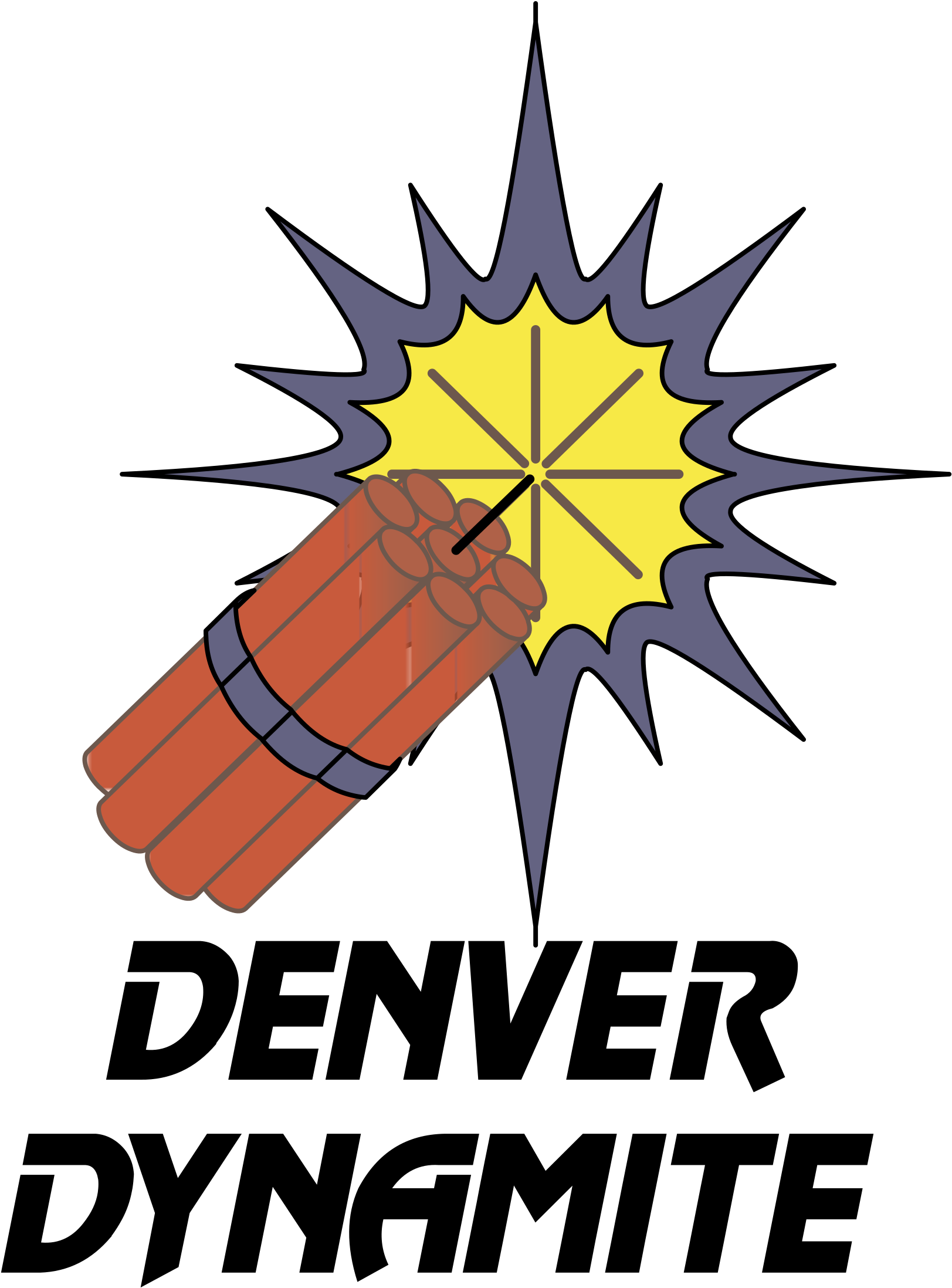 Denver Dynamite Logo Png Transparent - Denver Dynamite (2400x2400)