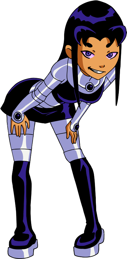 Image Result For Teen Titans Blackfire Hot - Black Fire Teen Titans (466x916)