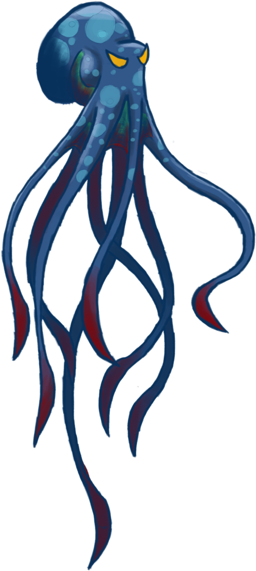 Octo Monster 1 Copy By Dynamitejason - Octopus (670x1191)