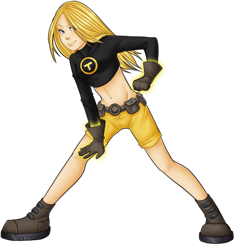 View Samegoogleiqdbsaucenao Teen Titans Terra By Kingscorn - Terra Teen Titans Png (825x840)