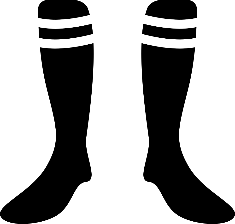 Football Socks With White Lines Design Comments - Medias De Futbol Dibujo (980x934)