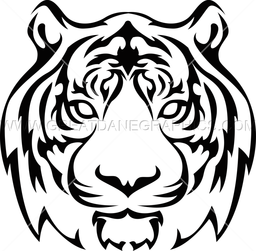 Tiger Head - Siberian Tiger (825x808)