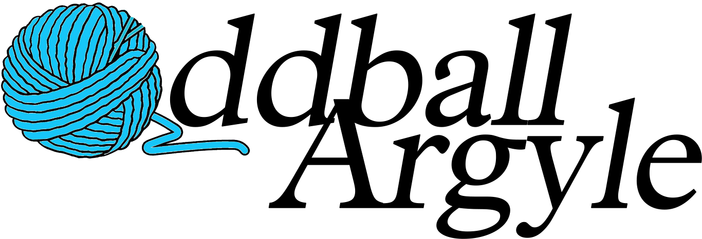 Oddball Argyle Oddball Argyle - Knit Square Sticker 3" X 3" (1424x518)