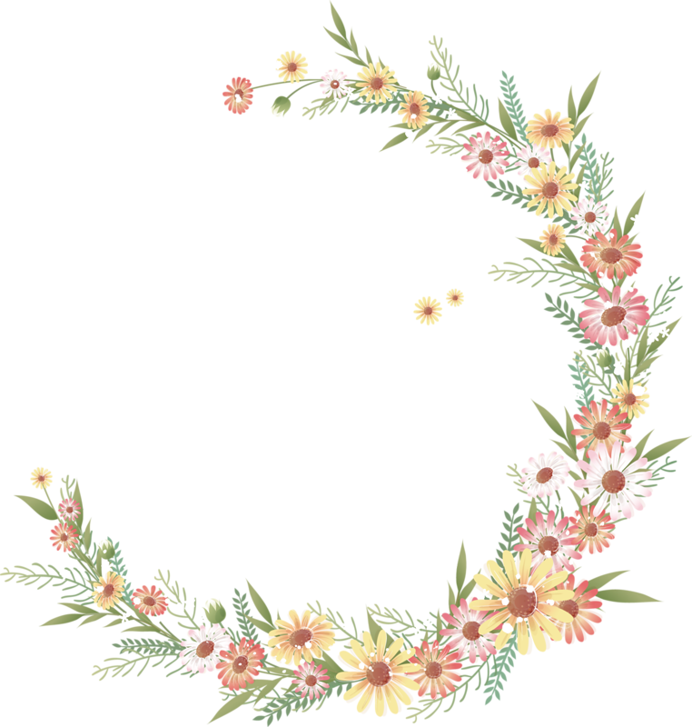 Fotografía De Flores Acuarela, Clip Art - Watercolor Floral Wreath Png (762x800)