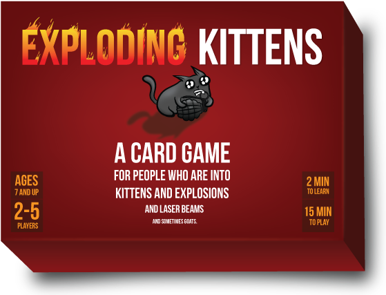 Original Edition Card Game - Exploding Kittens - A Card Game (580x444)