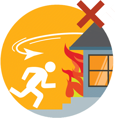 High Rise Fire Safety - Get Out Stay Out Fire Safety (400x400)