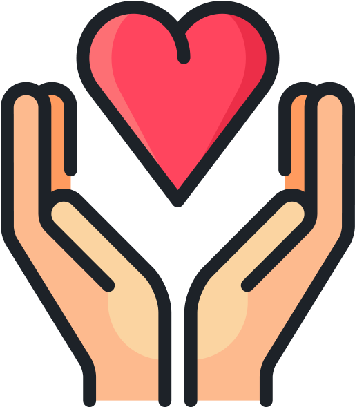 Hand Holding Heart - Hand Holding Heart (600x600)