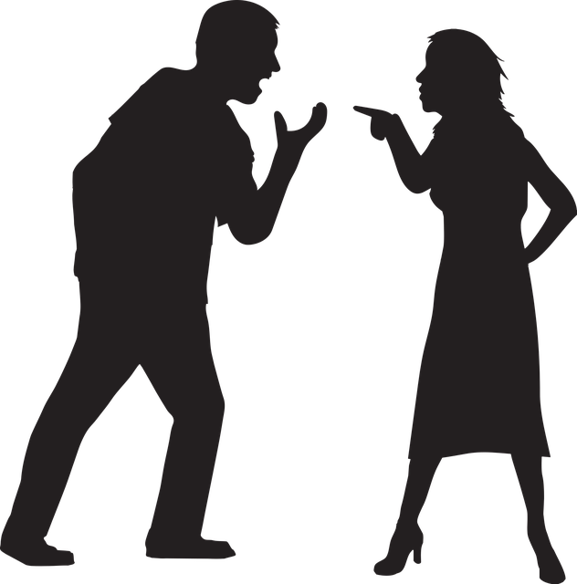 Man And Woman Fighting Silhouette (1140x1154)