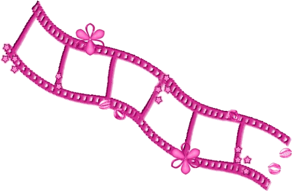 Moldura Filme Png - Negativo De Foto Rosa (600x416)