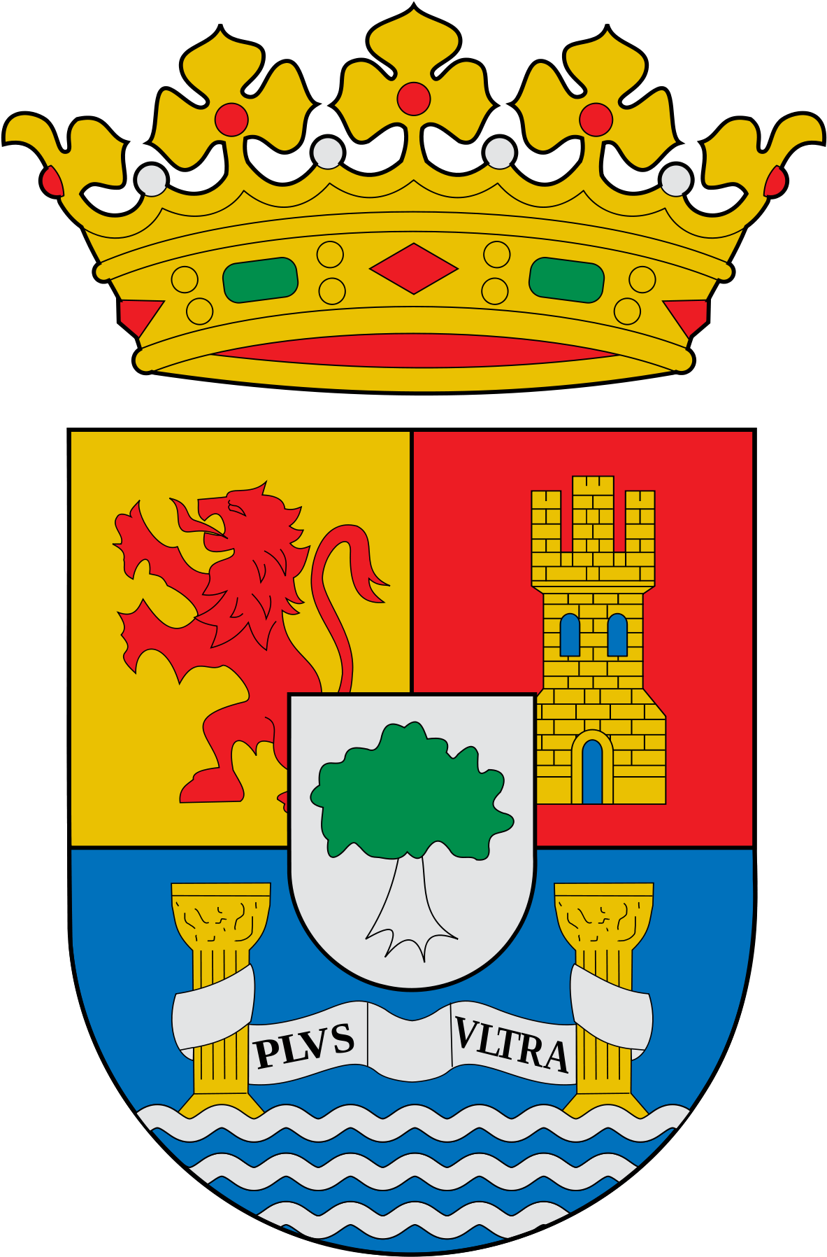 Extremadura Coat Of Arms (1200x1810)