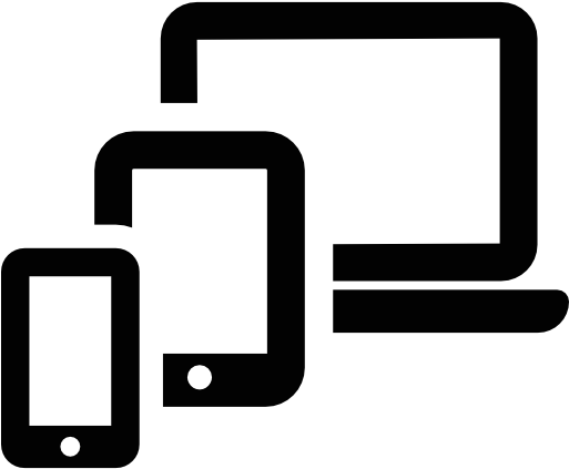 Phone Tablet And Laptop Free Icon - Laptop Icon Transparent Background (512x512)