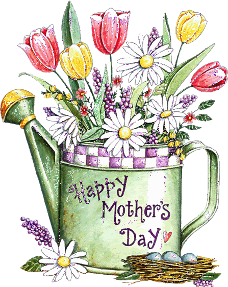 La Festa Della Mamma All'estero - Happy Mother's Day Gif (447x562)