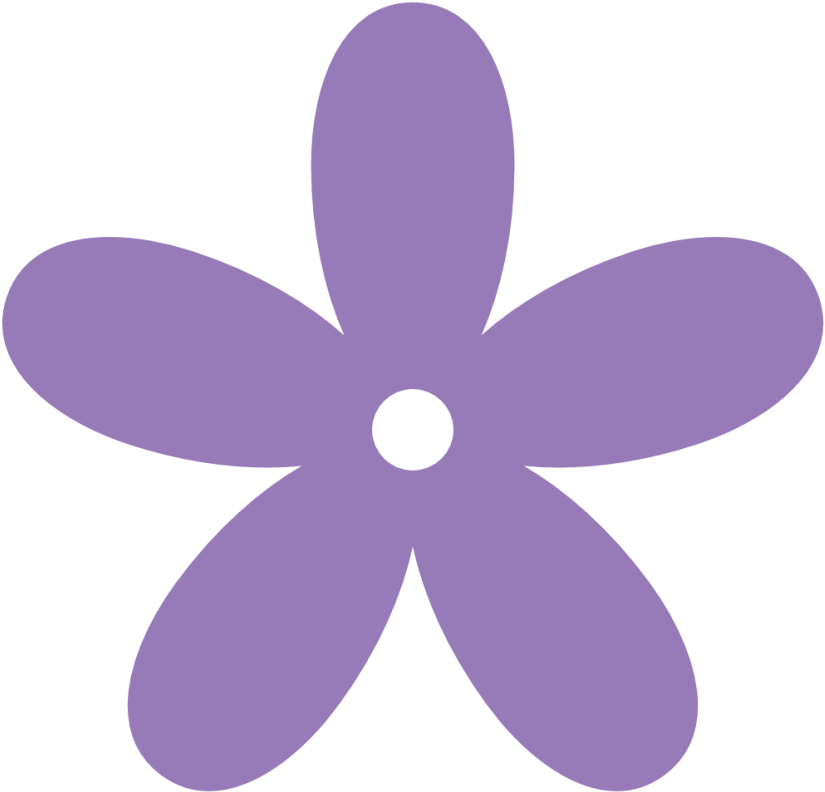 Purple Flower Clip Art Free Lavender Clipart - Lavender Flower Clip Art (830x823)
