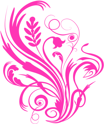 Png Arabescos Coloridos - Floral Designs (416x479)