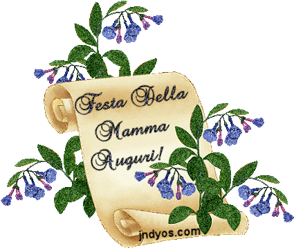 Il Cuore Di Una Madre È Un Abisso In Fondo Al Quale - Buona Festa Della Mamma Gif (439x380)