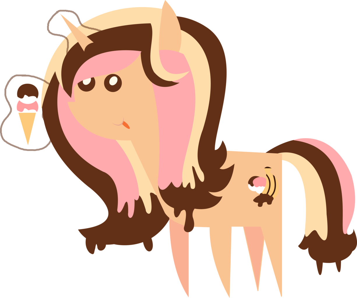 Banana Split Bbbff Style By Xhalesx - Digital Art (1225x1024)