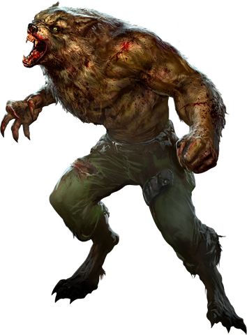 Werewolf-006 - Werewolf Png (354x480)