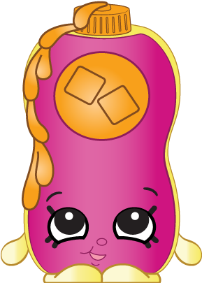 Banana Split Carmel Topping - Moose Shopkins Season 6 Chef Club Carmel Topping 6-048 (576x495)